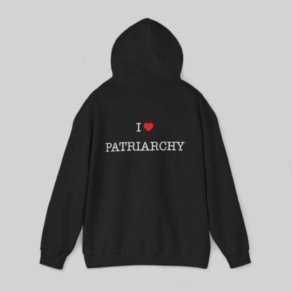 The Patriarch Co.™ Hoodie – “I ❤️ Patriarchy” Edition - Image 7