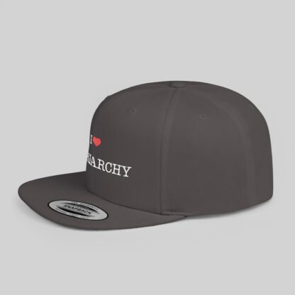 I ❤️ Patriarchy Snapback Hat dark - Image 12