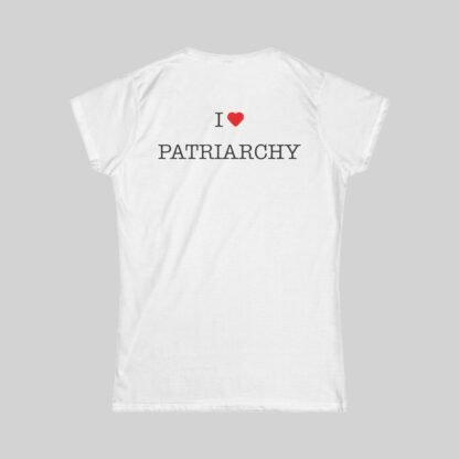 The Patriarch Co.™ Women’s Fitted Tee – Subtle & Bold - Image 2