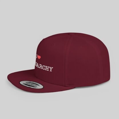 I ❤️ Patriarchy Snapback Hat dark - Image 15