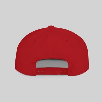 I ❤️ Patriarchy Snapback Hat Red - Image 2